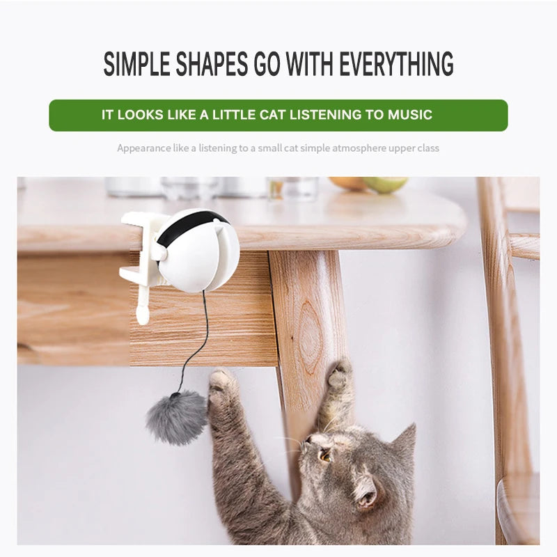 Automatic Lifting Cat Ball Toy - Interactive Smart Teaser
