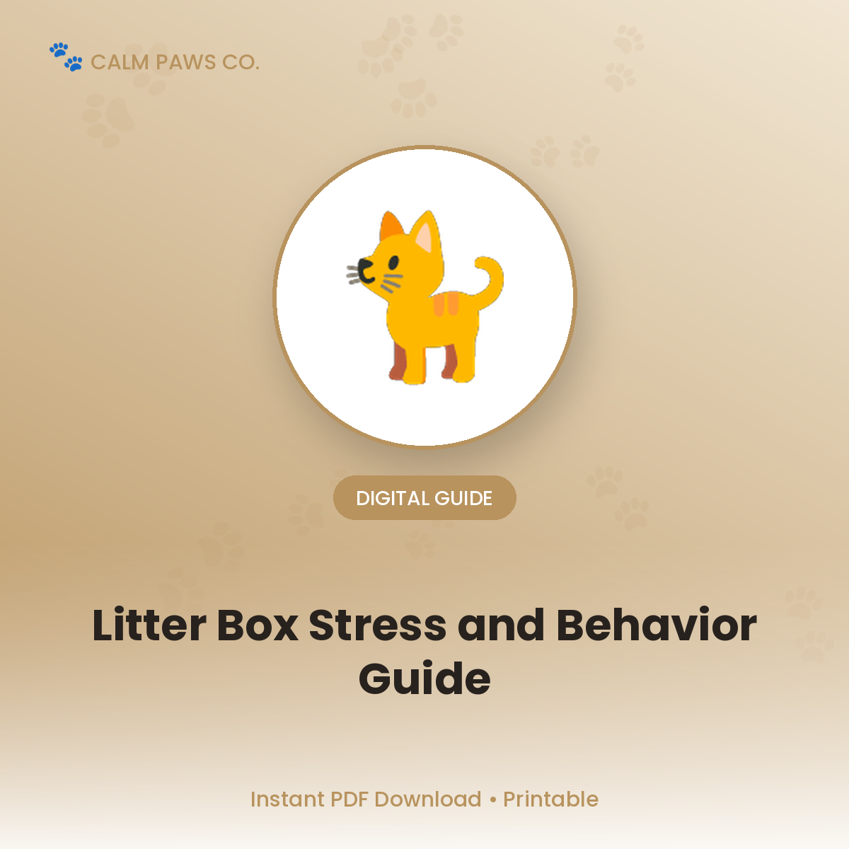 Litter Box Stress & Behavior Guide