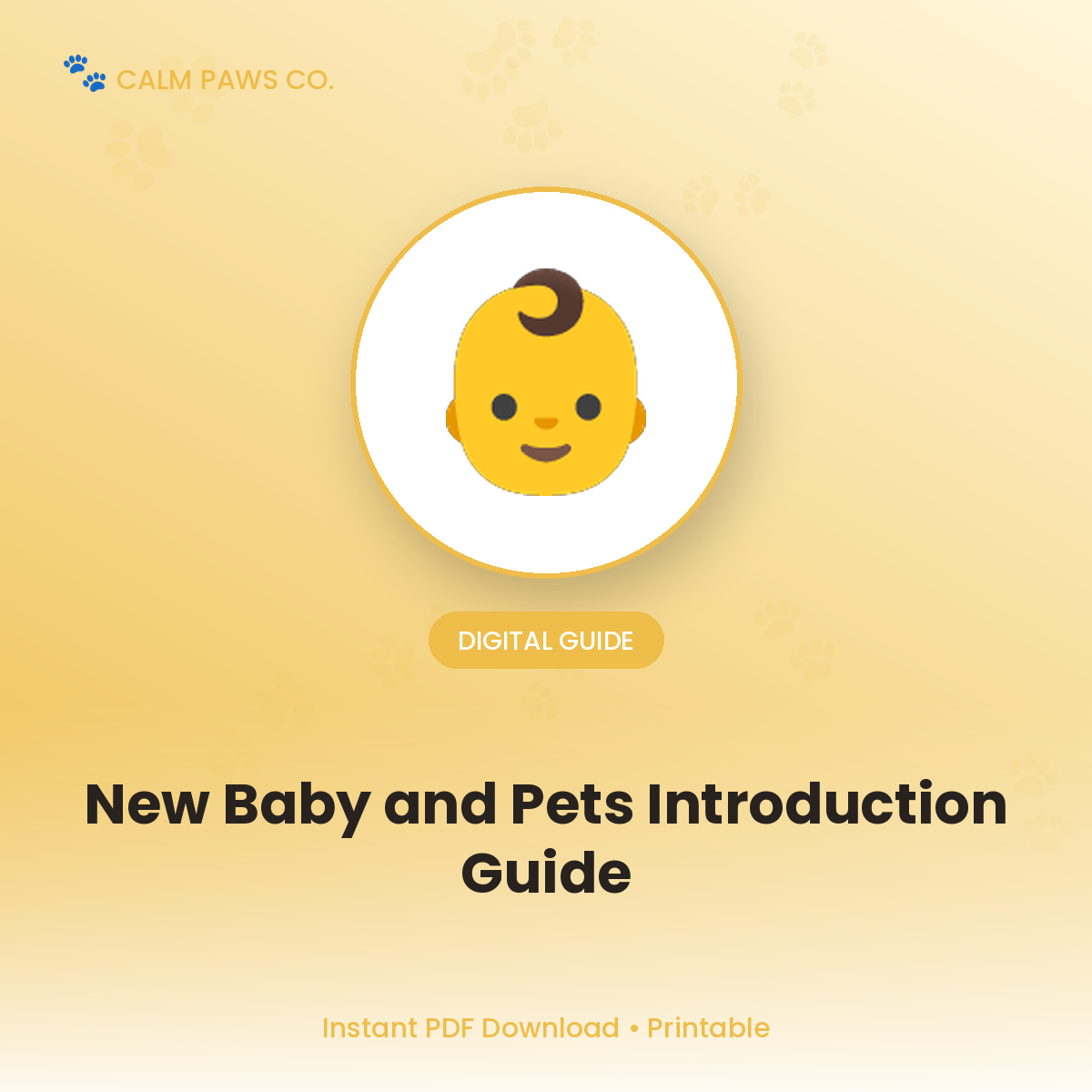 New Baby & Pet Introduction Guide