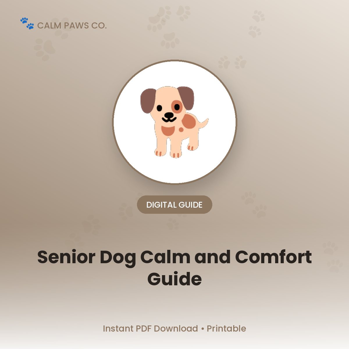 Senior Dog Calming & Comfort Guide