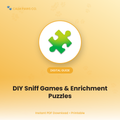 DIY Snuffle Games & Enrichment Puzzles