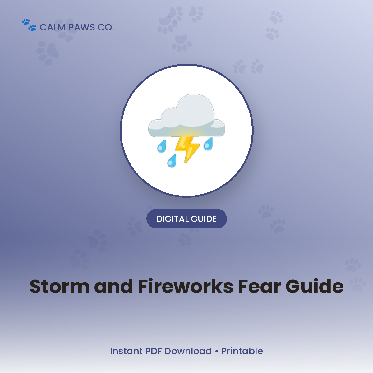 Thunderstorm & Fireworks Phobia Guide
